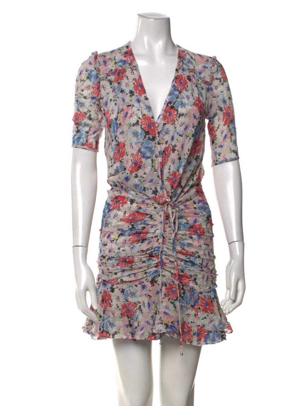 Veronica Beard Floral Mini Dress